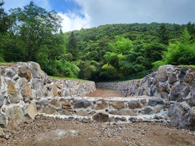 제주시 애월읍 봉성리 계류보전사업 대상지 [제주시 제공]