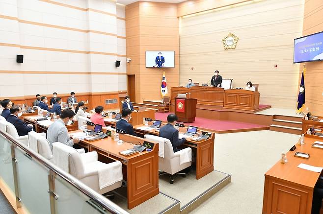 보령시의회 제245회 임시회 [보령시의회 제공. 재판매 및 DB 금지]