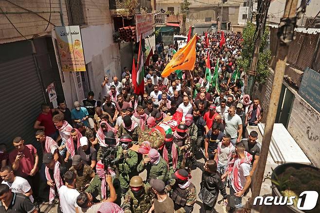 팔레스타인과 이스라엘의 분쟁. ⓒ AFP=뉴스1 ⓒ News1 이서영 기자