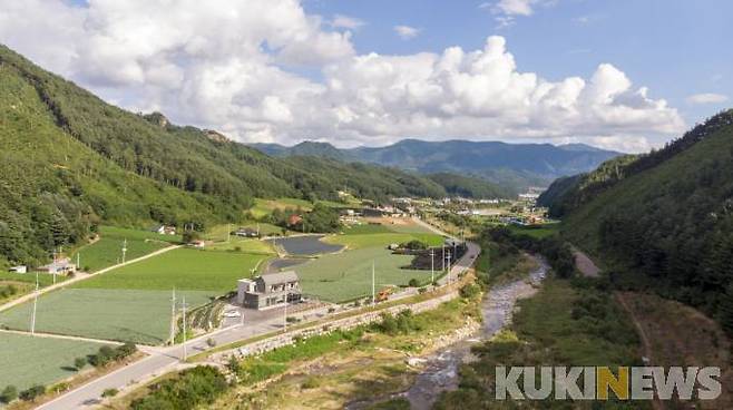 두일1리 약초마을.