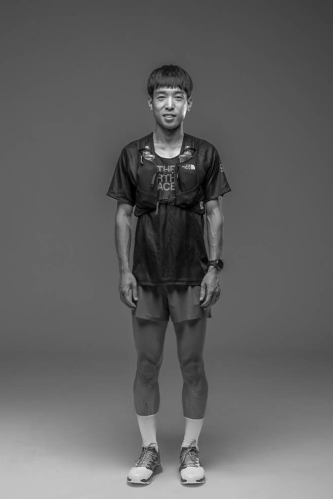 트레일러너 김지섭(노스페이스 소속).
