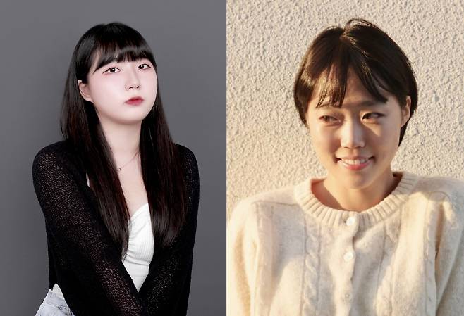 문학동네신인상 수상자 이영은(왼쪽)과 서고은 [문학동네 제공. 재판매 및 DB 금지]