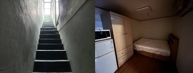 서울 관악구 신림동에 위치한 다세대주택 지하층 원룸. /김수정 기자