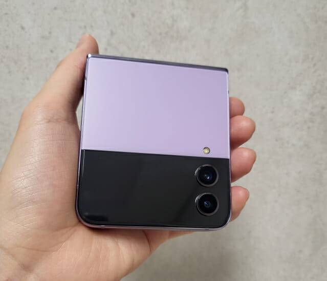 삼성전자 갤럭시Z플립4 (사진=지디넷코리아)