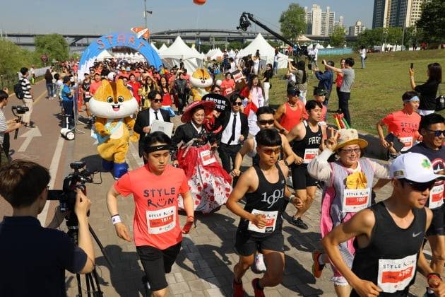 26일 업계에 따르면 롯데백화점은 마라톤 대회 '스타일런'을 오는 10월 3년 만에 다시 연다.&nbsp;사진=롯데쇼핑