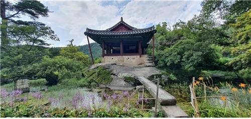 봉화 청암정 전경 [문화재청 제공. 재판매 및 DB 금지]