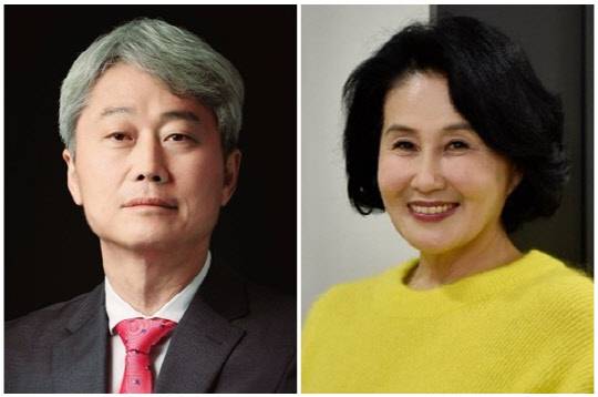 국민의힘 비전전략실장을 지낸 김근식(왼쪽) 경남대학교 정치외교학과 교수와 전여옥 전 국회의원. <김근식, 전여옥 SNS>