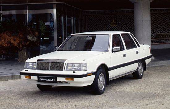 1986년 출시된 1세대 그랜저＜사진제공:현대차＞