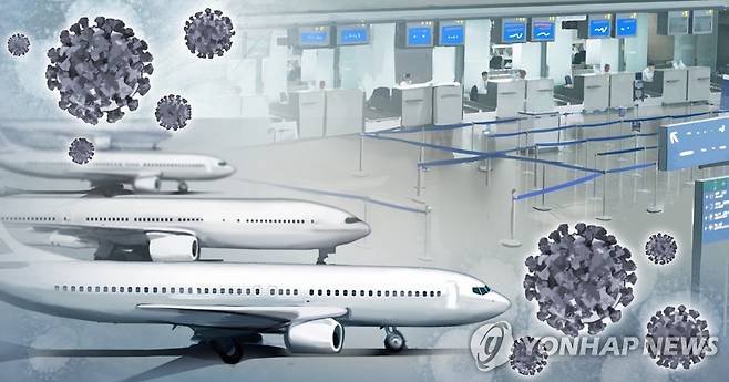 코로나19 항공업계 위기 (PG) [장현경 제작] 사진합성·일러스트