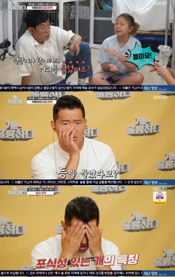 Kang Hyung-wook  has been struggling with the appearance of a dog that shows serious hunting habits and has stopped training.In the KBS2 entertainment Dogs Are Incredible (hereinafter referred to as Gae-Gyeong-ryung) broadcast on the last 5 days, Singer Jung Dong-won appeared as an apprentice, and the story of a dog bread was included.The story of Whistle Blower was 11 years old, the youngest of the Gaeulung.The dog is a 5-year-old Welsh Corgi bread, and in the reported video, the child was surprised and cried out in a rush to Welsh Corgi.There is a devil-like puppy, I do not know what to do when there is no one at home, said Whistle Blower, the youngest daughter of the house where bread is living.The bread showed a severe aggression toward the youngest daughter, and when the eldest son came, he showed Soyou aggression in the appearance of Soyou.In particular, bread was sent to a dog shelter by a resident report after threatening people after running away from home.Kang Hyung-wook  said, If it was America, it was just euthanasia.Lee Kyung-gyu, who has met bread since then, said, It is almost a wild dog level.Kang Hyung-wook  was put into the field and conducted training.The youngest daughter said that her eldest son did not give much restraint to the bread, and Kang Hyung-wook  taught her to restrain the bread firmly.Kang Hyung-wook  said that the family lacks the perception that the situation of bread is dangerous. Touching it is beautiful is to continue to cooperate.I can see that bread distinguishes strong and weak people. Kang Hyung-wook  then showed a brief pause in training; Kang Hyung-wook  said, I feel a little sick.Im upset, he said. The family is good and people are good. When the training is over, the bread will be angry.I did not know what to do in the middle. Kang Hyung-wook  said, My youngest daughter is the most important.Its the hardest thing to do, doing it 140 times, he said.Kang Hyung-wook , who was put back on the scene, was frustrated by the appearance of his mother Guardian, who could not control his fear.Kang Hyung-wook , who sent his youngest daughter, once again stopped training for the remaining family members, saying, There should be no time for the bread and the youngest daughter to be alone.Eventually, my little son has been informed after graduation that he will take the bread.Kang Hyung-wook  taught his eldest son and his eldest daughter how to control bread and asked for separation from his youngest daughter until the end.