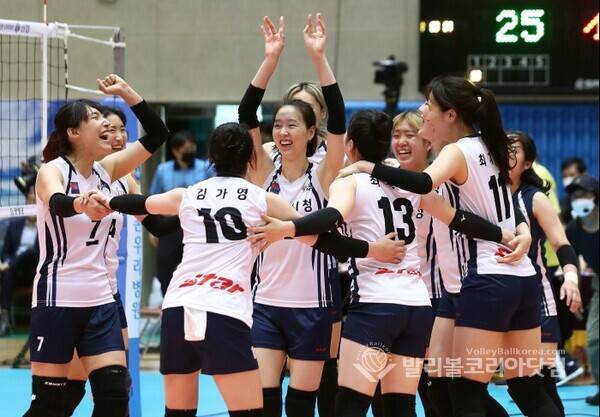 대구시청 우승환호.