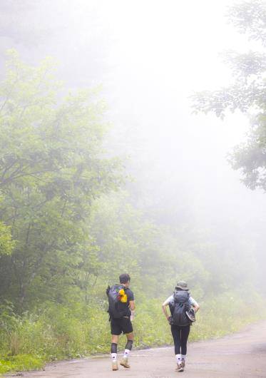 운탄고도를 걷는 사람들 [사진/성연재 기자]