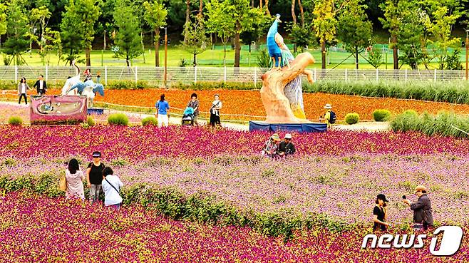 양주 천만송이 천일홍 축제(경기관광공사 제공)/