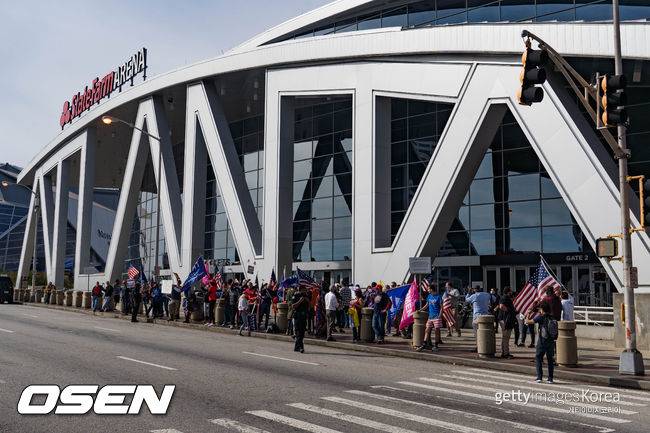 [사진] 스테이트팜 아레나 전경. /ⓒGettyimages(무단전재 및 재배포 금지)