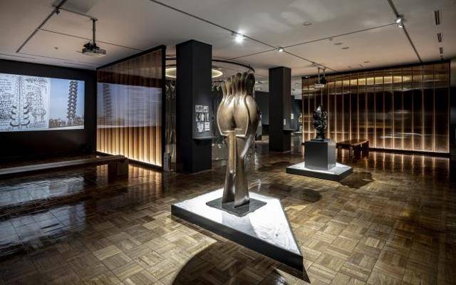 지난달 31일 국립현대미술관 덕수궁에 조각가 문신의 작품들이 전시돼 있다. 연합뉴스