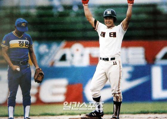 [프로야구사] 1989년 해태 김성한 첫 20-20 달성 /IS포토(외부자료)