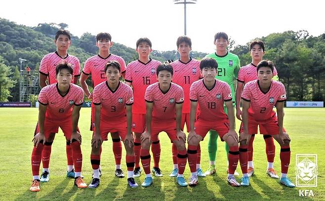 ▲ 남자 U-19 대표팀. ⓒ대한축구협회