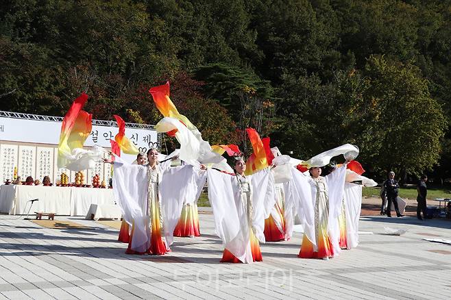 2019년 열린 설악문화제 산신제 모습