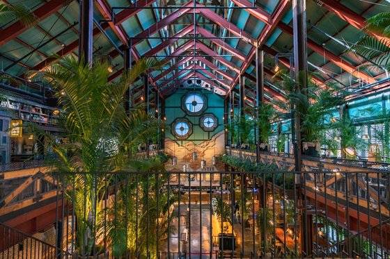 경기도 파주에 위치한 올인원 카페테리아 '더티트렁크' 내부 인테리어. [사진 CIC]