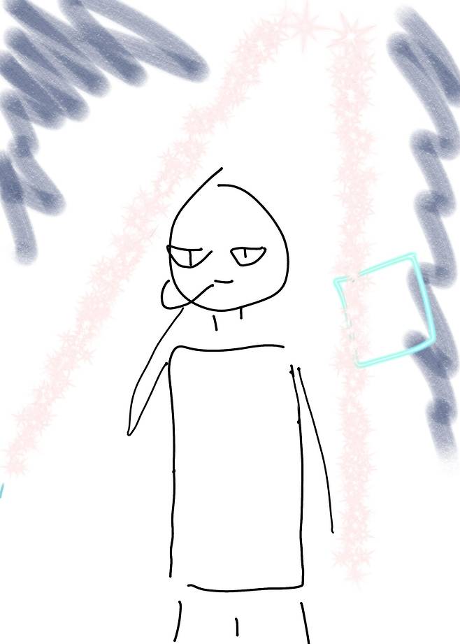 백덕수 작가가 그린 웹소설 표지 컨셉 [작가 제공]