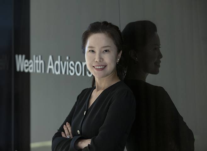 김재연 웰스어드바이저스 대표가 2022년 9월 7일 서울 강남구 청담동 웰스어드바이저스 본사에서 인터뷰를 하고 있다. /박상훈 기자