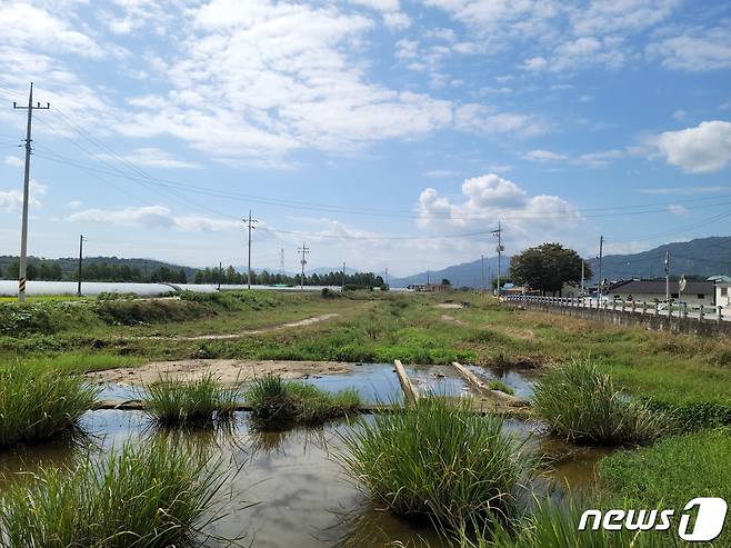 행안부의  ‘2023년 재해예방 공모(신규)사업’에 선정된 전북 남원시의 대곡지구 모습.(남원시 제공)/뉴스1