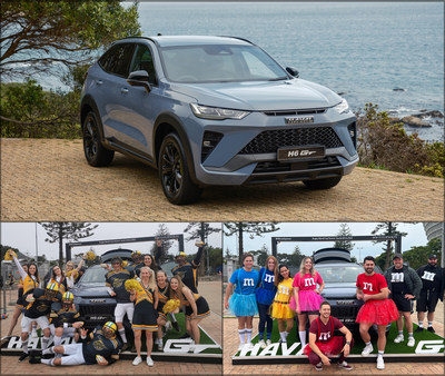 HAVAL H6 GT Makes an Impressive Appearance, GWM Sponsors Rugby World Cup Sevens 2022 (PRNewsfoto/GWM)