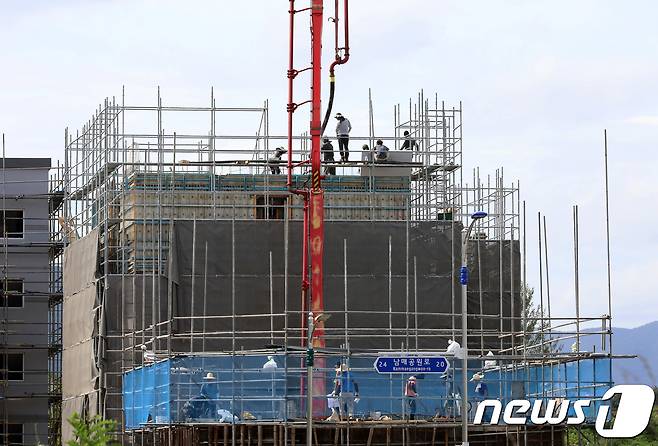 공사 현장. (자료사진) 2018.8.22/뉴스1 ⓒ News1 공정식 기자