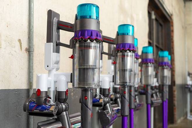 다이슨 젠5 디텍트, 5세대 하이퍼디미엄 모터가 탑재됐다. 출처=IT동아