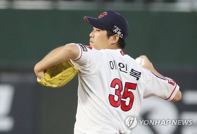 롯데 선발 투수 이인복 [연합뉴스 자료사진]