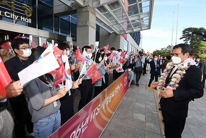 2026 ITS 세계총회 유치위 환영식 [촬영 유형재]