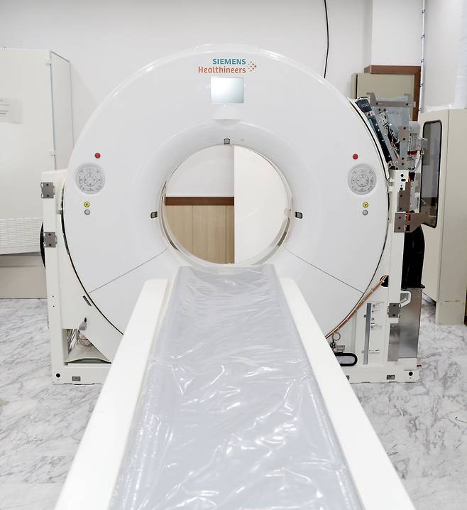 태안군 보건의료원에 새로 도입된 CT [태안군 제공. 재판매 및 DB 금지]