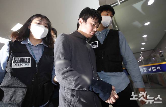 '신당역 스토킹 살인사건' 피의자 전주환. 류영주 기자