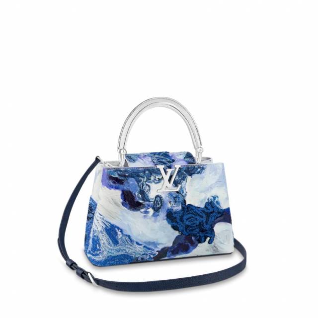 루이비통이 작가 도나 후앙카와 함께 선보인 아티카퓌신 프로젝트의 200개 한정판 핸드백. 루이비통 홈페이지