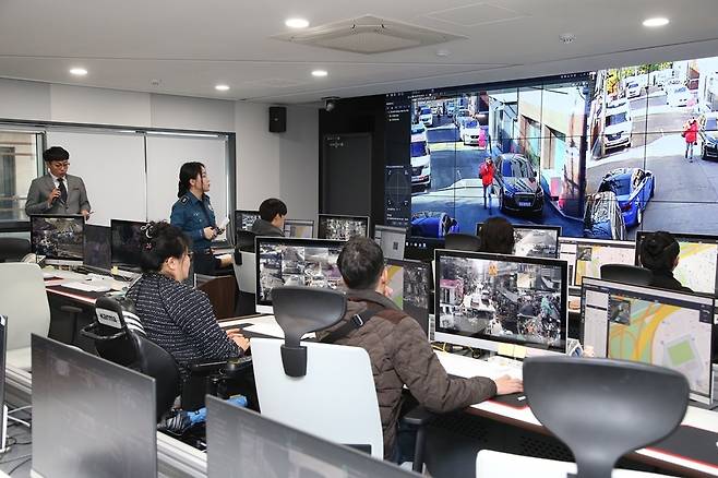 마포구 CCTV통합관제센터 [마포구 제공. 재판매 및 DB 금지]