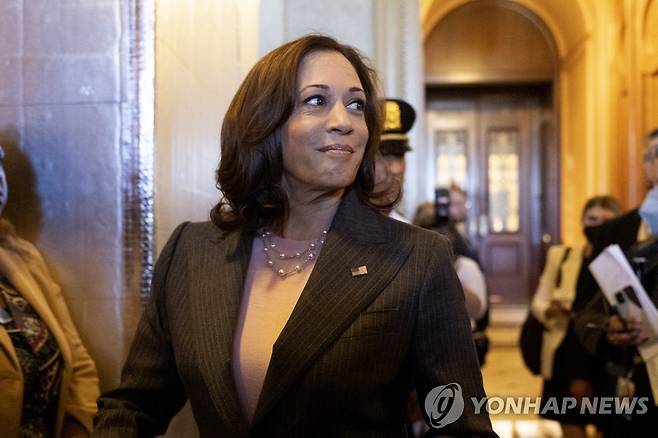 카멀라 美 부통령 [EPA 연합뉴스 자료사진. 재판매 및 DB 금지]