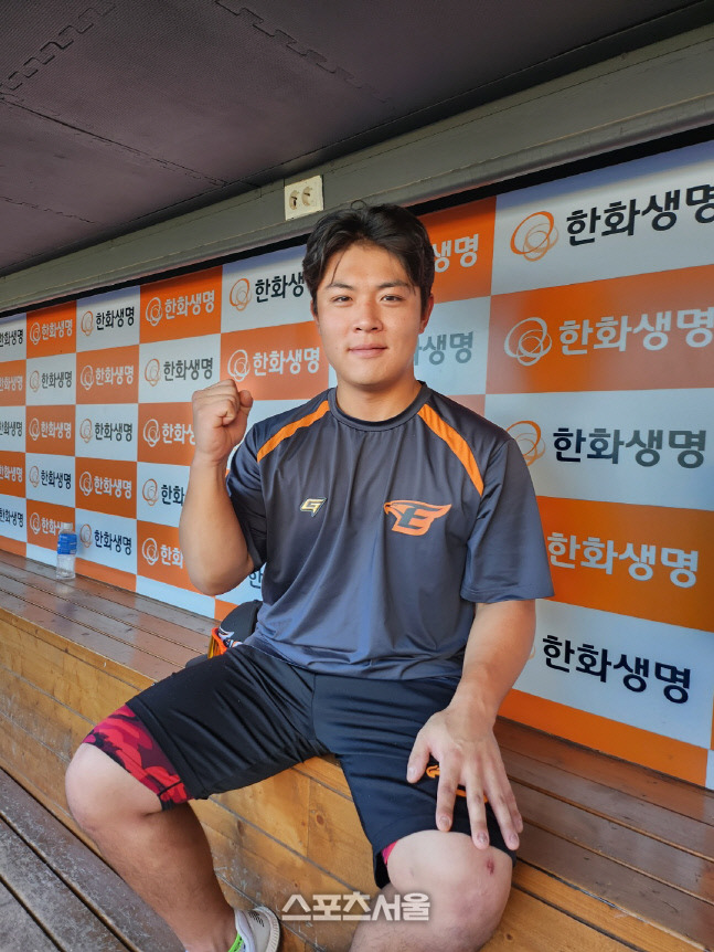 프로야구 한화의 포수 허관회.  대전=김민규 기자 kmg@sportsseoul.com