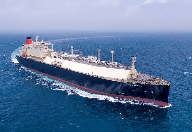 Daewoo Shipbuilding & Marine Engineering's liquefied natural gas carrier (DSME)