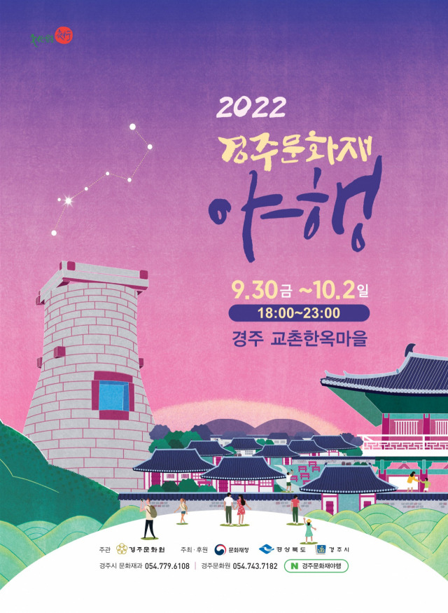 ▲이달 30일, 2022 경주문화제 야행 개막ⓒ경주시청 제공