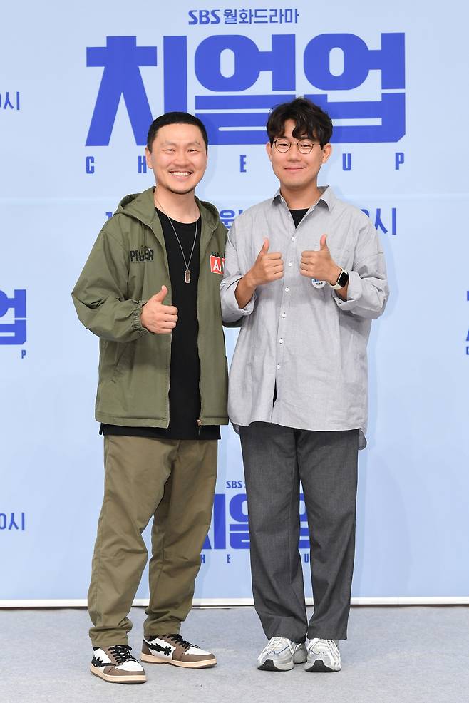 '치얼업' 양동근(왼쪽), 한태섭 PD. 사진 제공=SBS