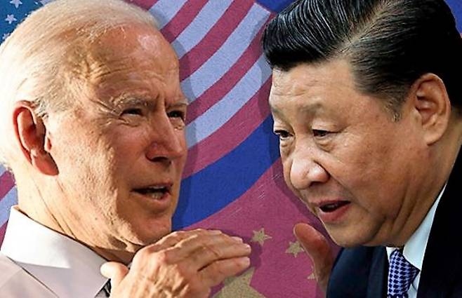 조 바이든 미국 대통령(왼쪽)과 시진핑 중국 국가주석./뉴스1
