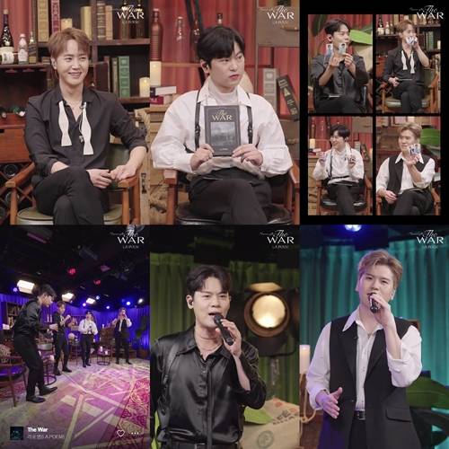 크로스오버 그룹 라포엠(LA POEM)이 팬들과 유쾌한 소통을 펼쳤다. 사진= 네이버 NOW