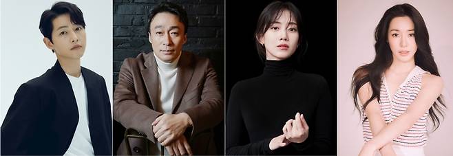 왼쪽부터 송중기, 이성민, 신현빈, 티파니