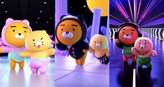 사진=카카오프렌즈 유튜브 캡처