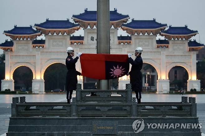 대만 타이베이 자유의 광장 [EPA 연합뉴스 자료사진]