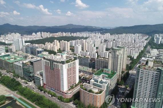 1기 신도시로 조성된 분당신도시. /성남시 제공