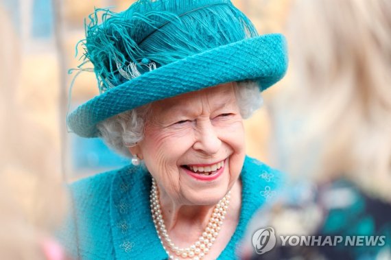 이달 초 서서한 엘리자베스 2세 영국 여왕. 연합뉴스