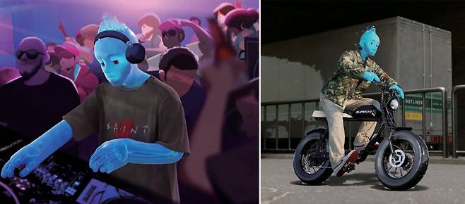 웨이드의 일상은 인스타그램을 통해 업로드된다.