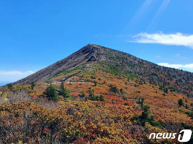 강원 설악산 중청대피소에서 바라본 대청봉.  (사진은 기사 내용과 관련 없음) ⓒ News1