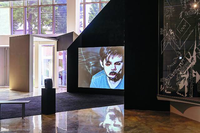 서울 종로구 삼청동 바라캇컨템포러리에서 열리고 있는 김성환 개인전 ‘밤의 기스’의 전시장 전경. 바라캇컨템포러리 제공